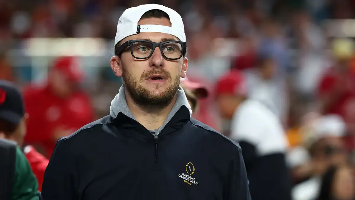 Former Texas A&M quarterback Johnny Manziel throwing a pass during a football game