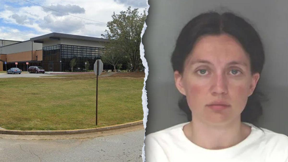 Maris Nichols mugshot and shot of Alexander High School