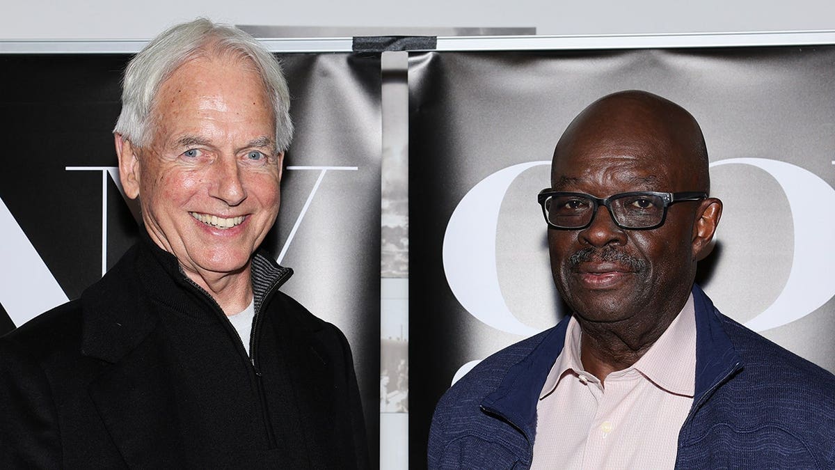Mark Harmon and Leon Carroll Jr. discussing their book at 92nd Street Y in New York City