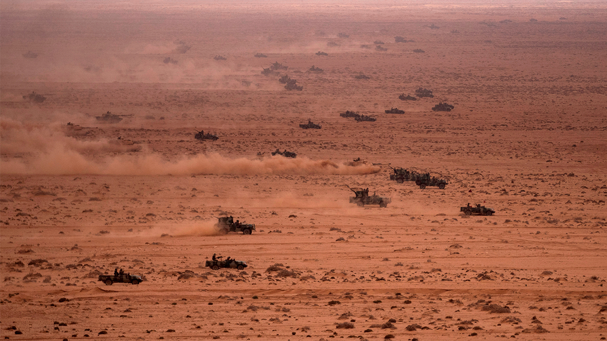 Forças militares dos EUA e de Marrocos participam no exercício militar do Leão Africano