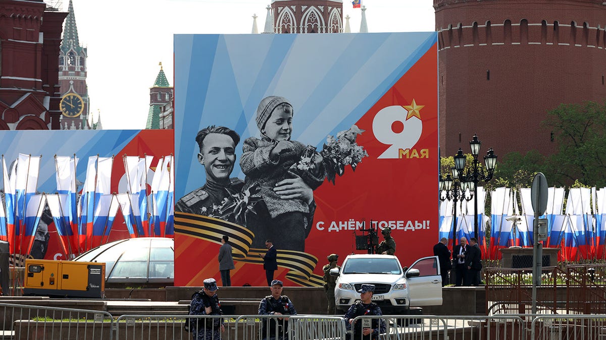 Moscow Victory Day poster