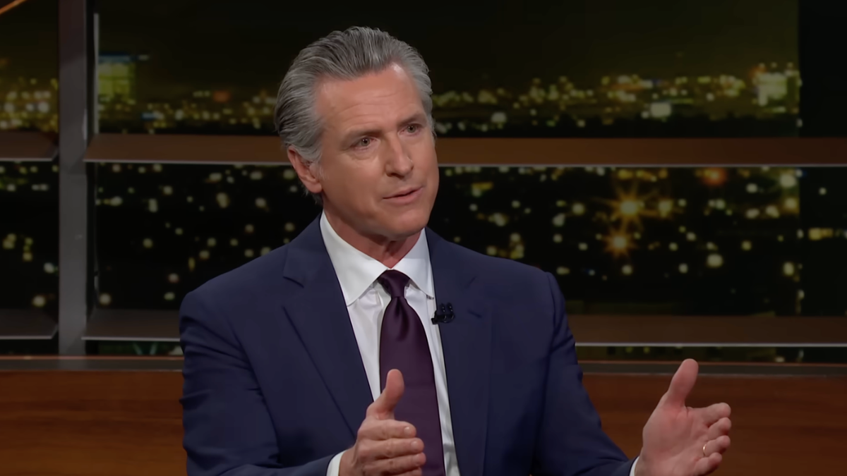 gavin newsom on bill maher's show