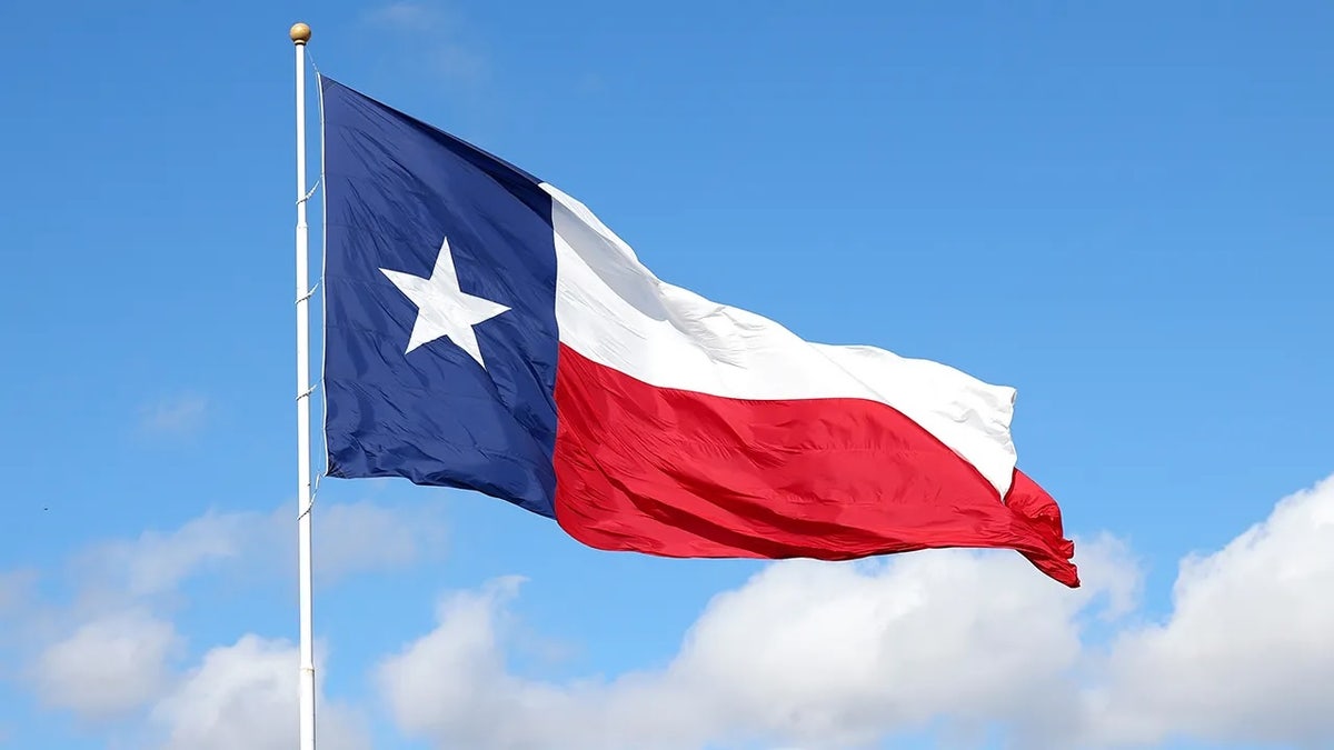 Texas ondeando bajo un cielo despejado