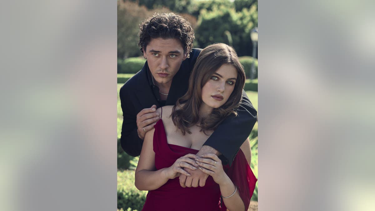 Ella Bright and Belmont Cameli standing together outdoors