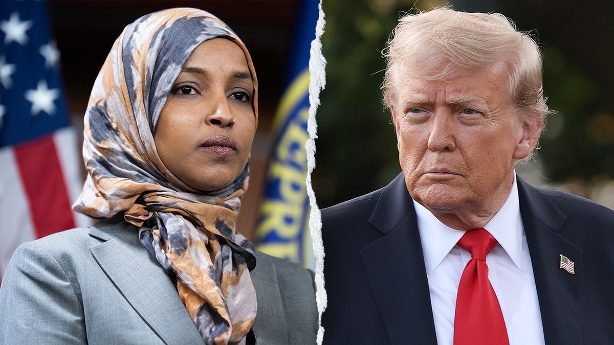 Omar and Trump split