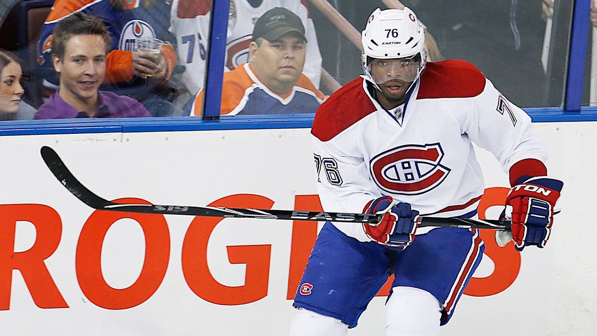 PK Subban with Montreal Canadiens