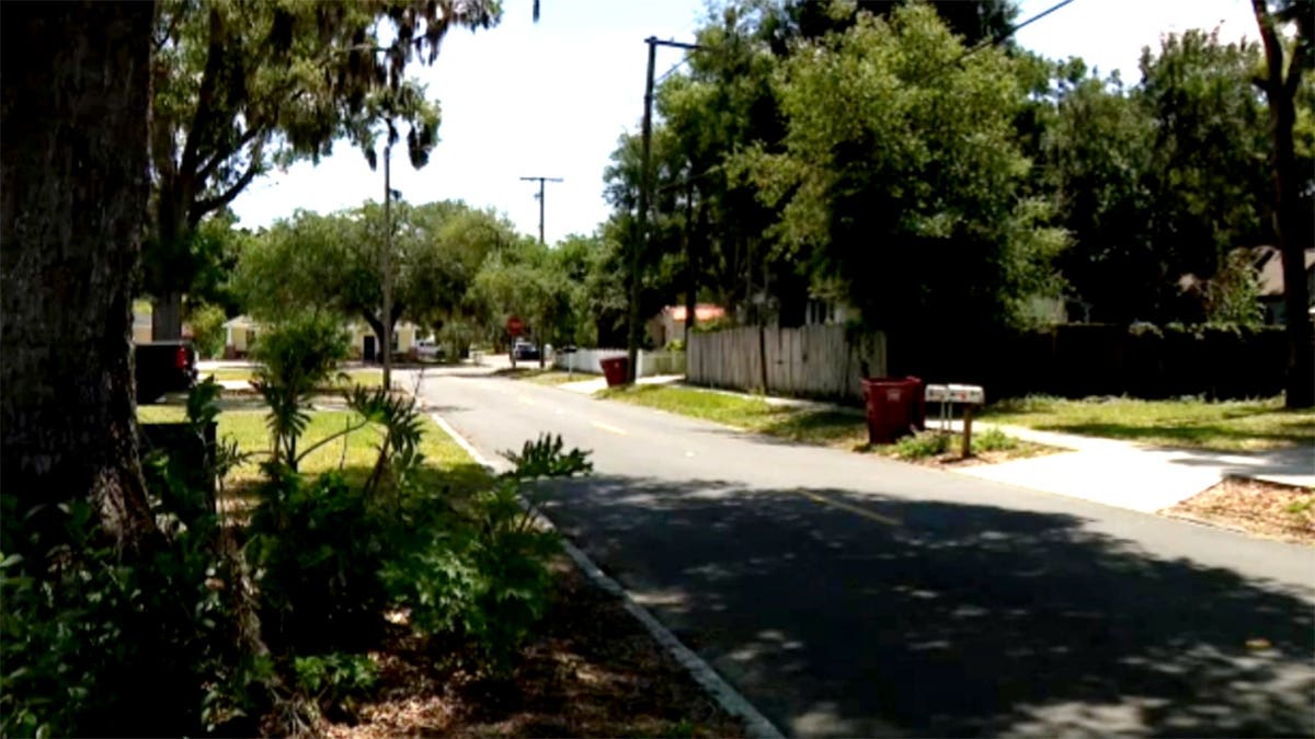 residential street in Plant City