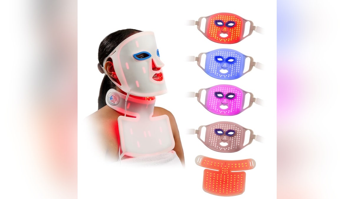 A wearable skincare device for at-home use.