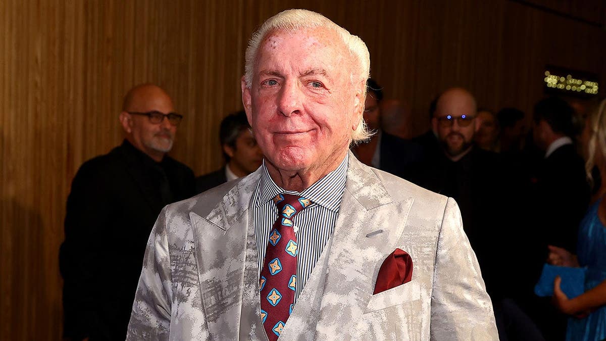 Ric Flair lasting  astatine  the 44th Annual Sports Emmy Awards successful  New York City
