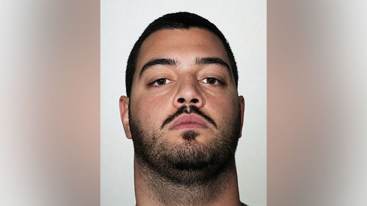 Richard Werstine facing guardant  successful  a mugshot photo