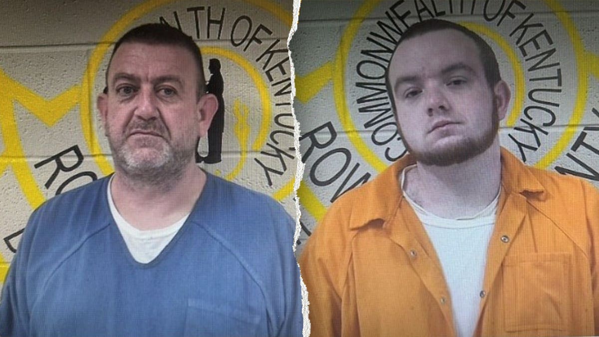 Michael Fogleman and James Smallwood booking photos