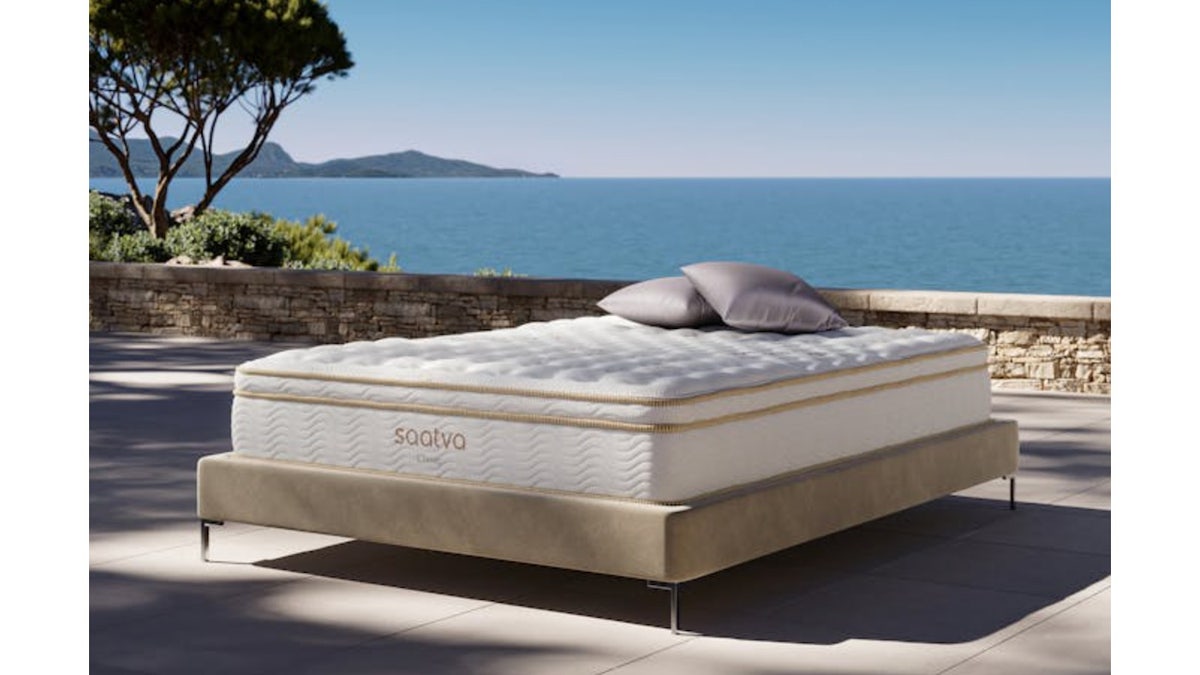 The Saatva Classic mattress has a breathable design that promotes airflow.