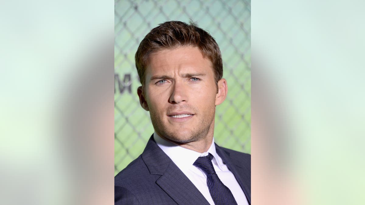 Scott Eastwood standing on red carpet at Suicide Squad world premiere in New York City