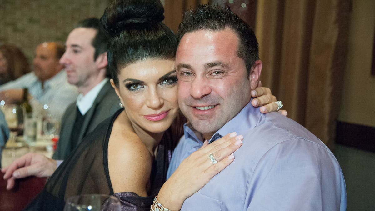Teresa Giudice and Joe Giudice attending a fashion show in Hawthorne, New Jersey