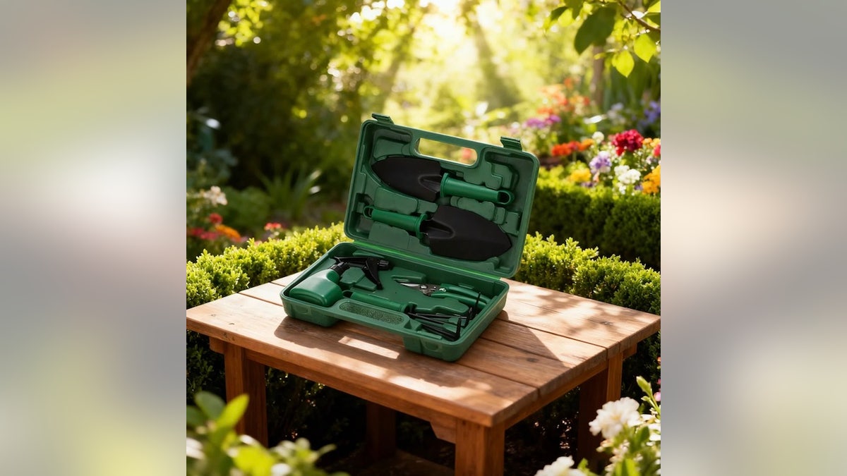 Organize this tool set in the included carrying case.
