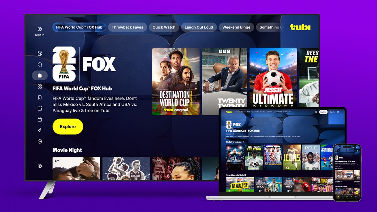 Tubi's 2026 FIFA World Cup™ FOX Hub