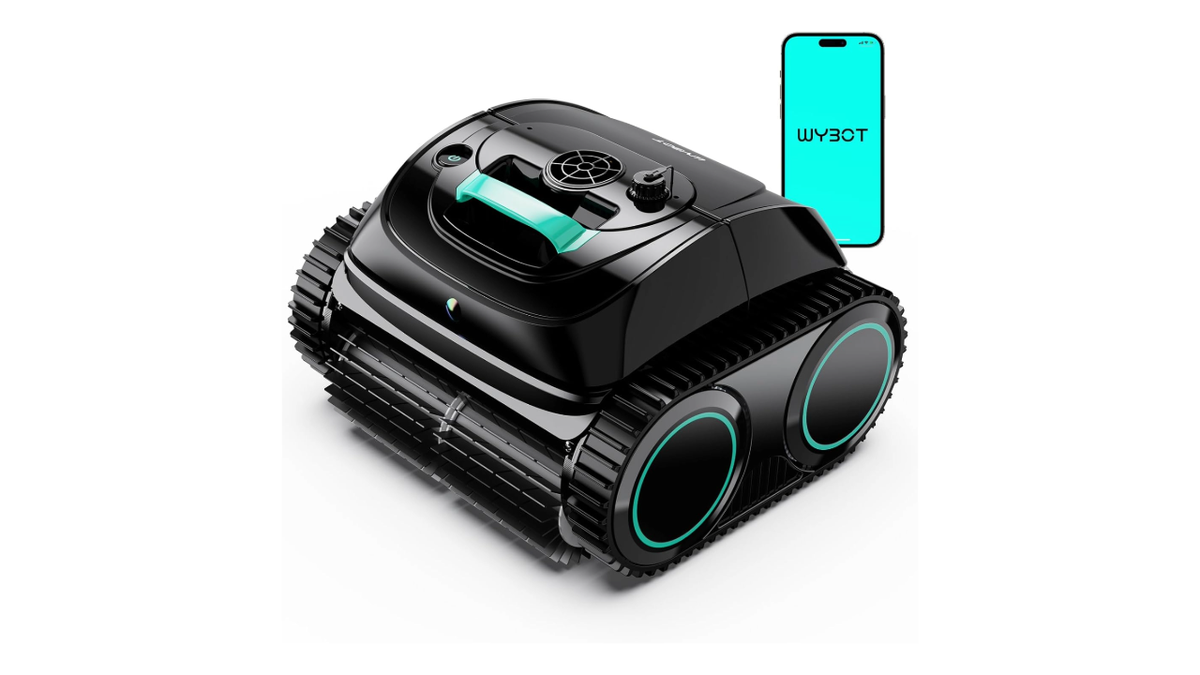 Let a cordless robot vacuum handle pool cleaning for you.