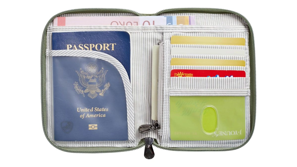 This wallet's lean profile packs a lot more than your essentials.