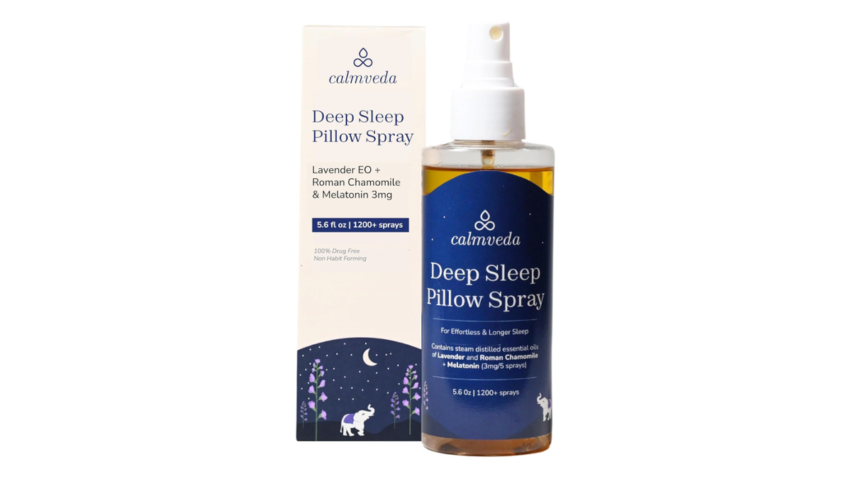 Breathe in the calm with a lavender pillow spray.