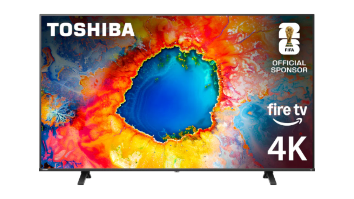 AI upscaling helps improve picture quality to near-4K on this TV.