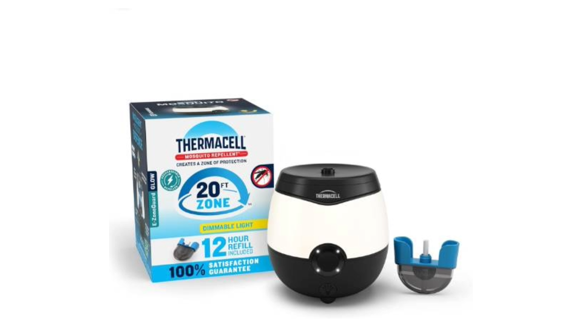 Stay protected with this rechargeable mosquito repeller. 