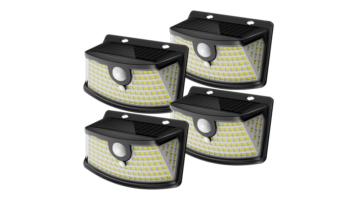 These under $20 security lights offer wide-angle coverage.