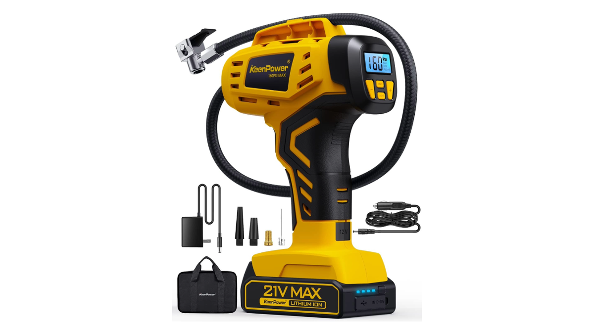 Pump your tire up quickly with a discounted inflator.