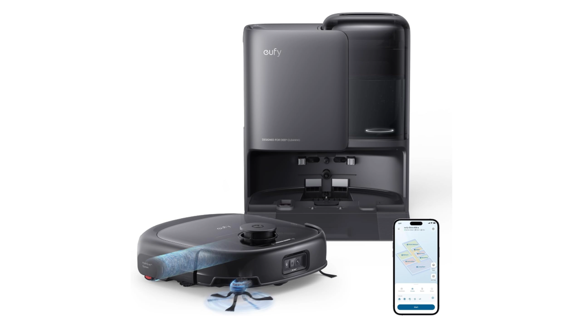 A robot vacuum built to handle dust in hard-to-reach spaces.