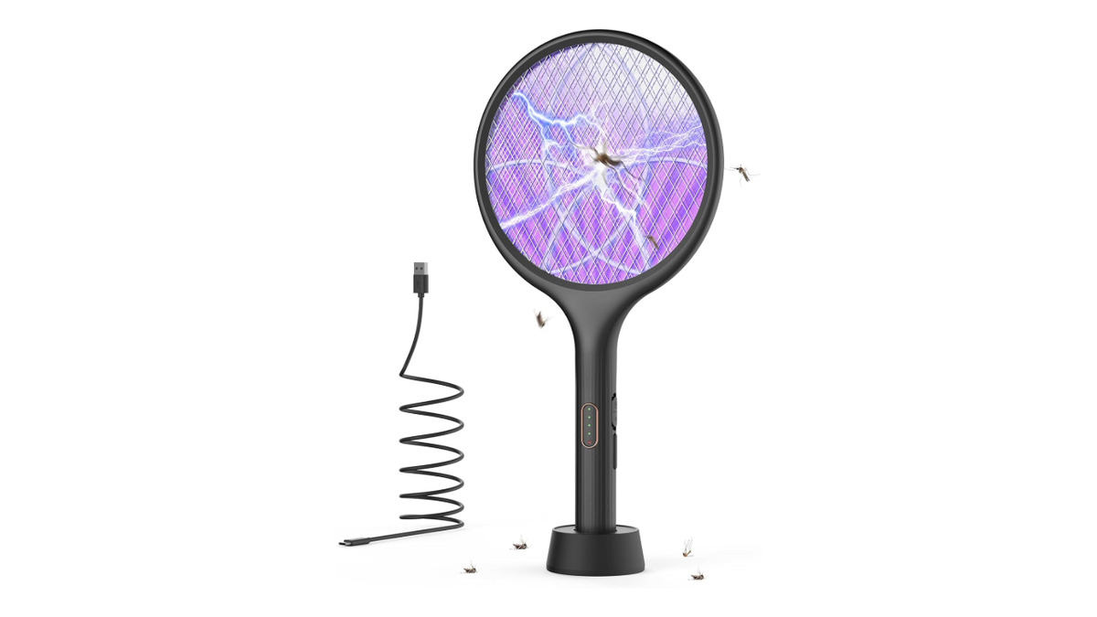 Zap mosquitoes before they ruin the cookout.