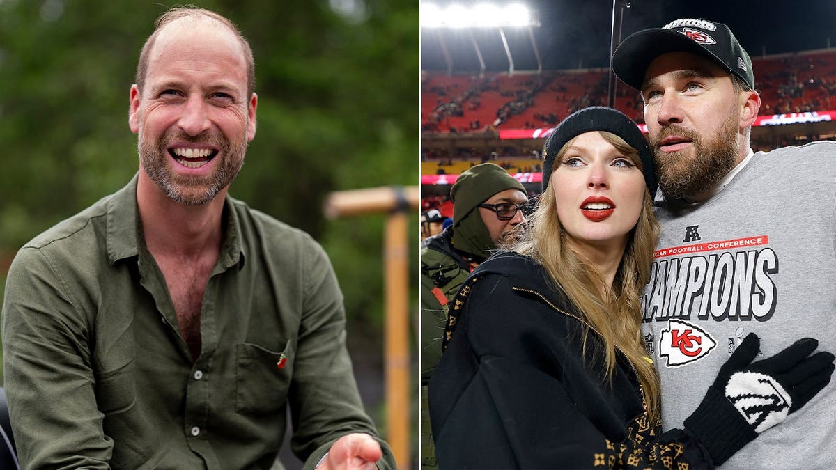 Prince William, Taylor Swift and Travis Kelce
