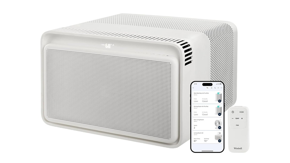 Get a more modern-looking AC unit.