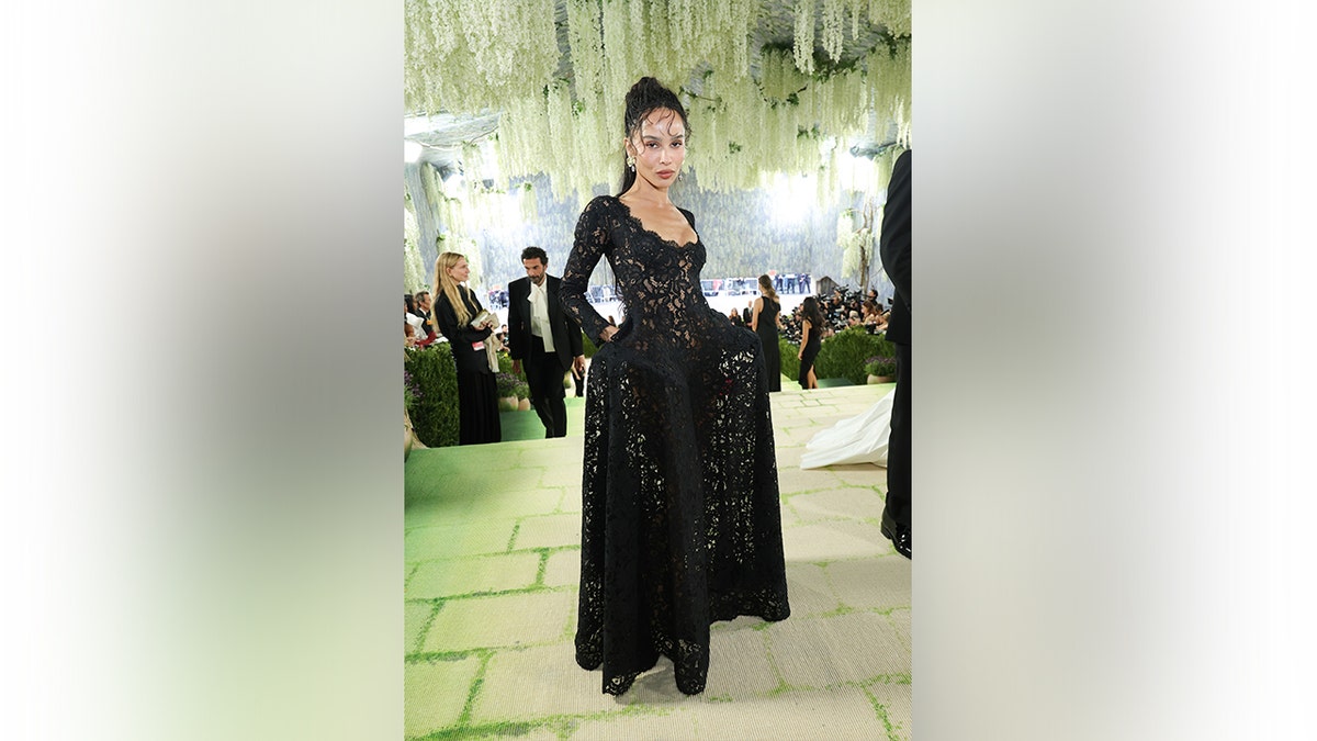 Zoe Kravitz at the Met Gala 