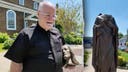 Woman arrested after allegedly beheading Jesus statue outside Catholic church
