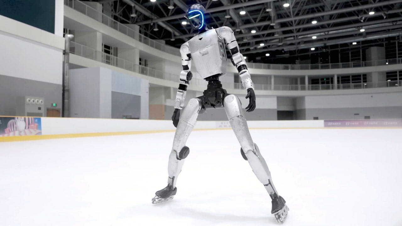 foxnews.com - Kurt Knutsson, CyberGuy Report - Unitree G1 humanoid robot ice skates and rollerblades