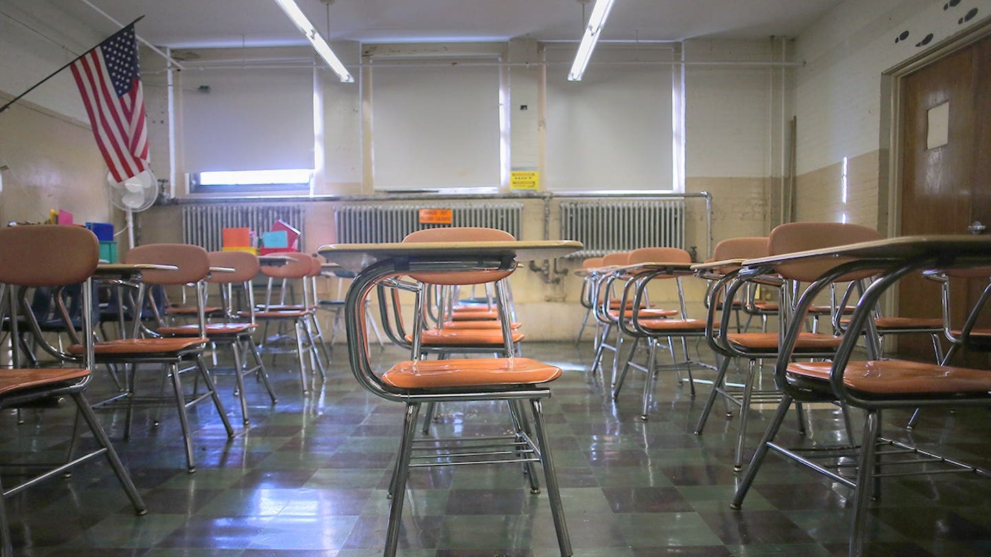 Número de estudiantes de escuelas públicas de K