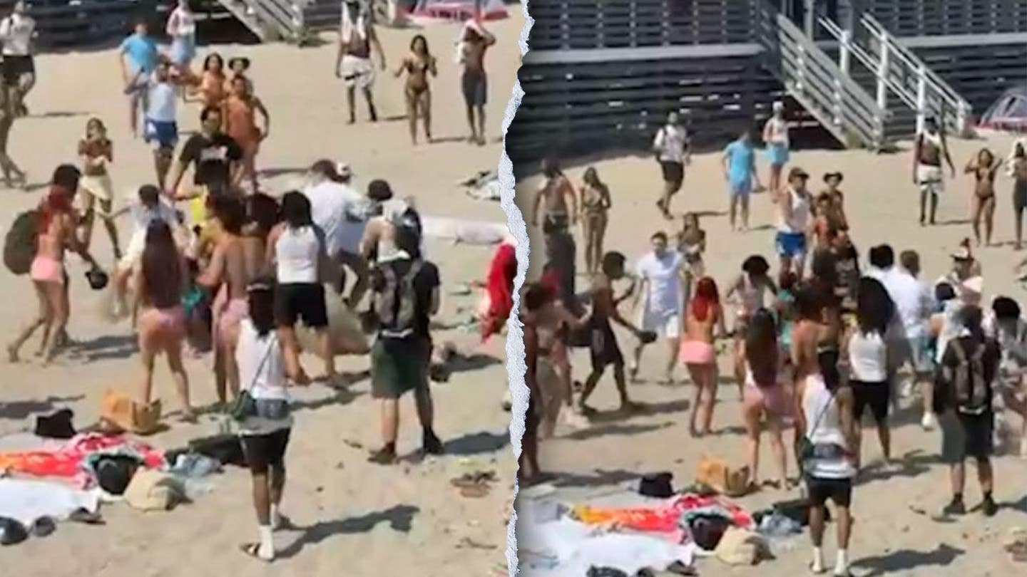 Tres apuñalados en una concurrida playa de Rhode Island mientras cientos de adolescentes ocupan la zona, según la policía.
