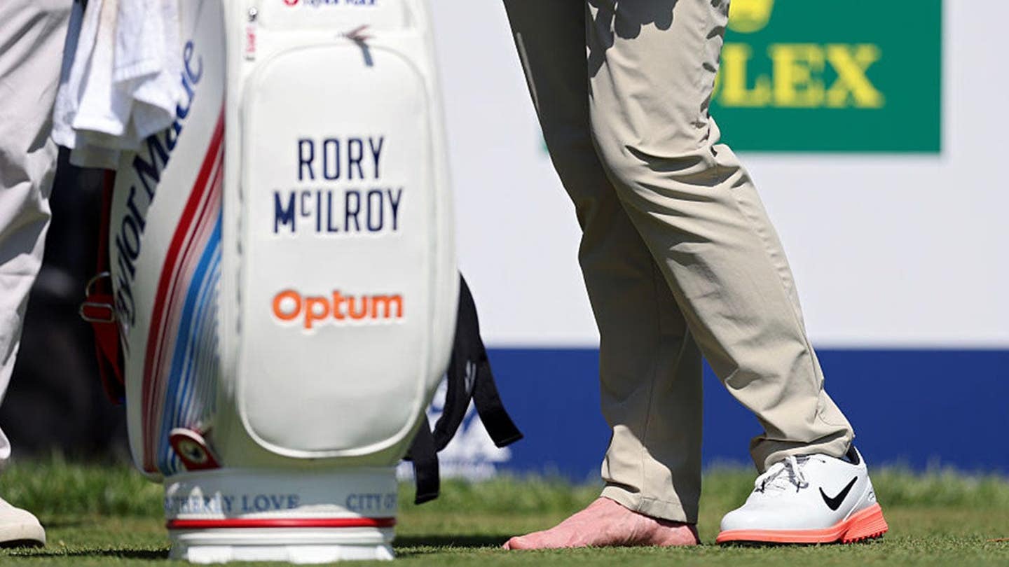 Rory McIlroy acorta la ronda de práctica del Campeonato de la PGA después de arrancarse la uña del dedo del pie en medio de problemas desagradables de ampollas.