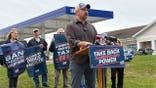 Graham Platner campaigns in race against Sen. Susan Collins of Maine