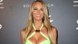 Jena Sims standing at Sports Illustrated Swimsuit Kick Off Dinner at W South Beach
