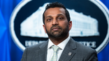 FILE - FBI Director Kash Patel conducts a news conference at the Department of Justice.