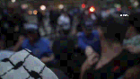 Protesters clash with NYPD.