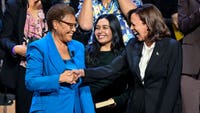 Democratic Los Angeles Mayor Karen Bass faces scrutiny over a re-election ad urging donations matched 6-to-1 by taxpayers through the super match program.