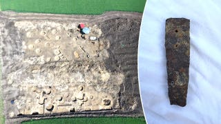 Archaeologists uncover massive ancient site during rail project, including rare Roman find