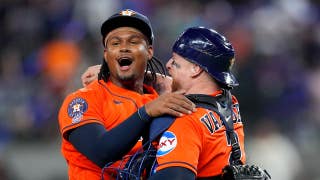Astros' Alimber Santa becomes first pitcher since 1900 to participate in a no-hitter during his MLB debut