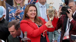 Cherie DeVaux reflects on making Kentucky Derby history as first female trainer to win the race