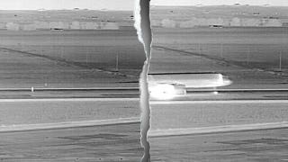 Footage shows moments before Frontier Airlines jet struck person on Denver airport runway