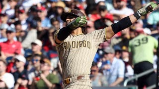 Fernando Tatis Jr., de los Padres, rompe su sequía de jonrones con un batazo espectacular: «Ya era hora, joder»