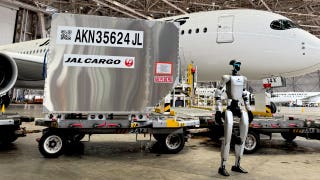 Airport robots handle baggage in Tokyo trial