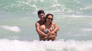 Jessica Alba stuns in patterned bikini during passionate PDA with boyfriend Danny Ramirez