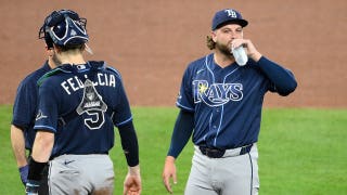 Rays pitcher vomits on the mound few pitches into team debut